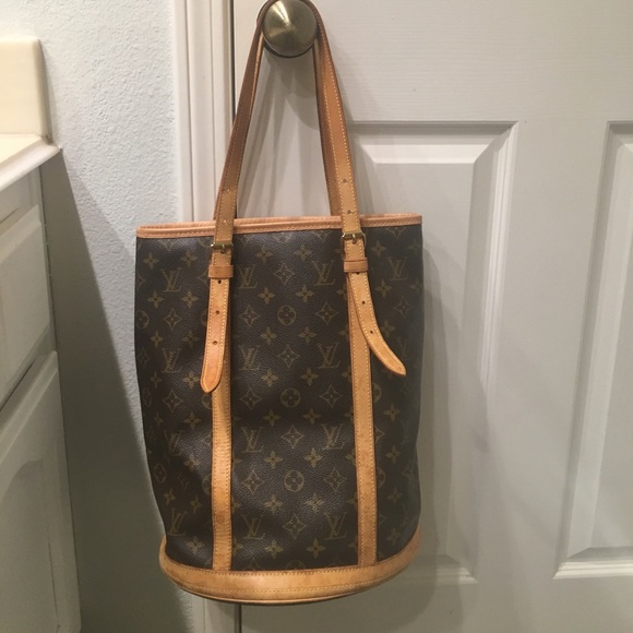 Authentic grand bucket bag gm Louis Vuitton - Picture 1 of 7